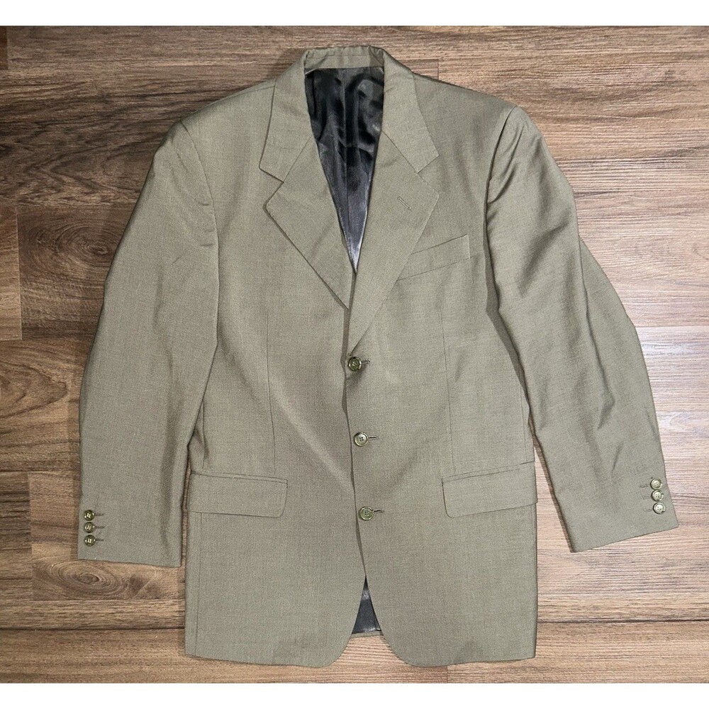 Givenchy Monsieur 2-Piece Suit Mens 48 Wool Jacket Sport Coat + Dress Pants